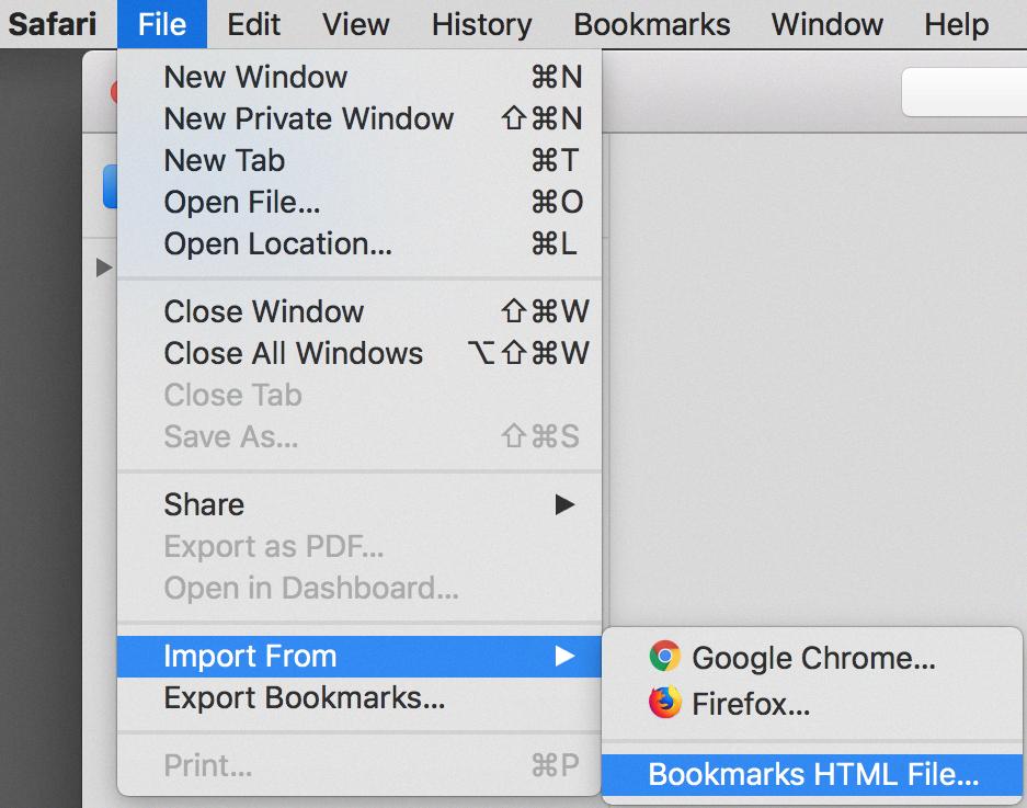 safari bookmarks import safari bookmarks import