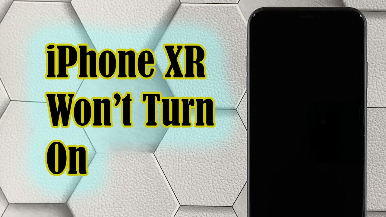 Troubleshooting Tips for iPhone XR That Won't Turn On 2 Troubleshooting Tips for iPhone XR That Won't Turn On 1