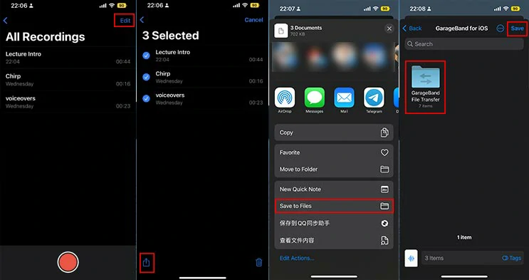 How to Combine Voice Memos? 2 How to Combine Voice Memos? 1