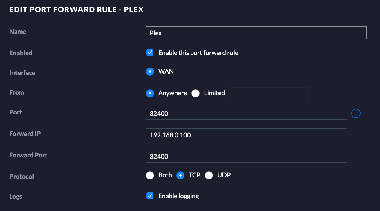 How to Set Up Port Forwarding For Plex? 2 How to Set Up Port Forwarding For Plex? 1