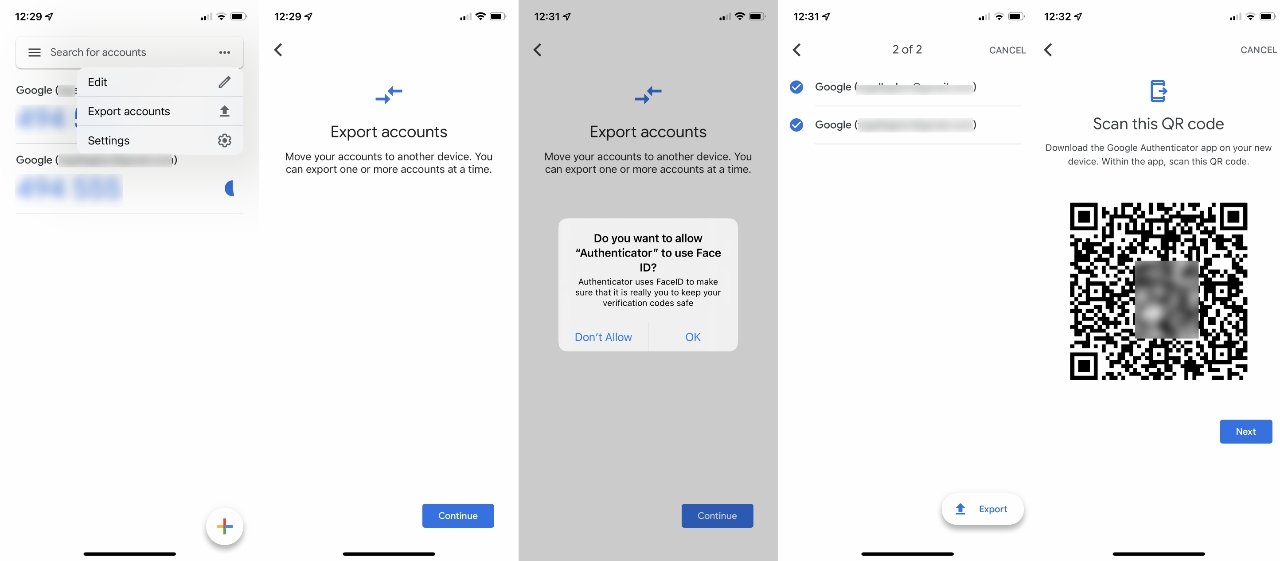 How to Easily Transfer and Back Up Your Google Authenticator on iOS 2 How to Easily Transfer and Back Up Your Google Authenticator on iOS 1