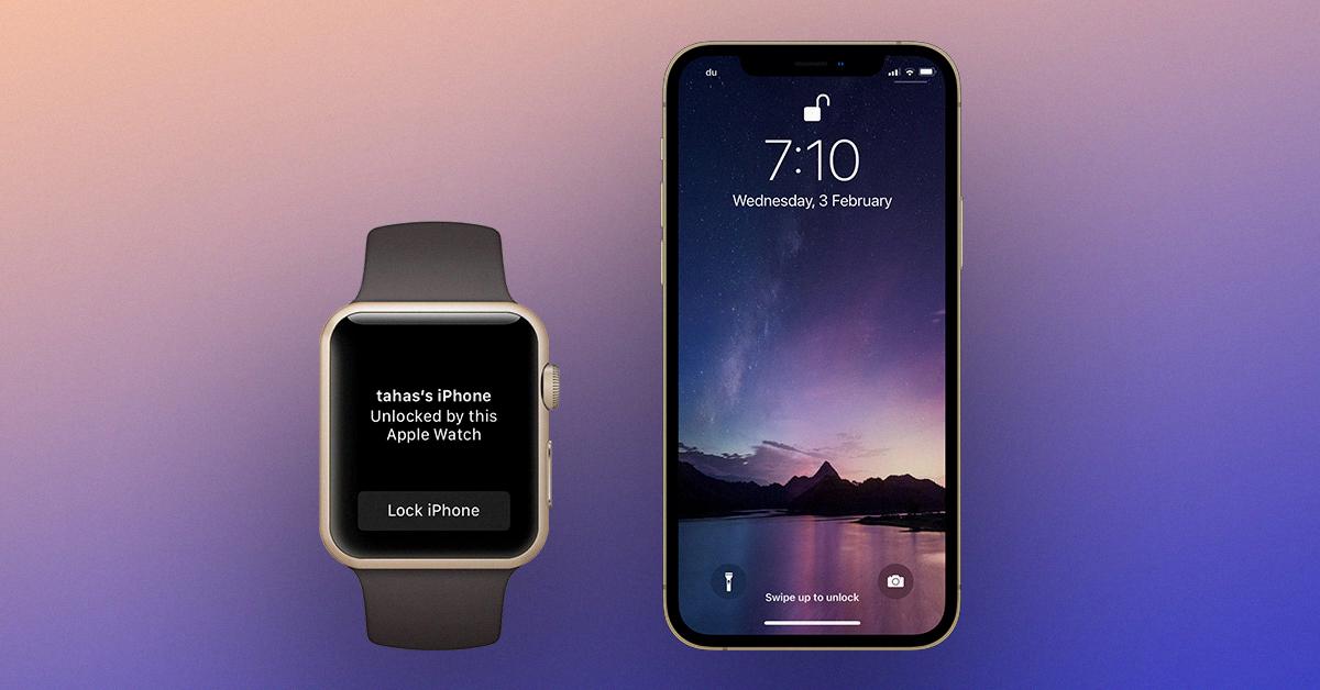 how to unlock iphone with apple watch how to unlock iphone with apple watch