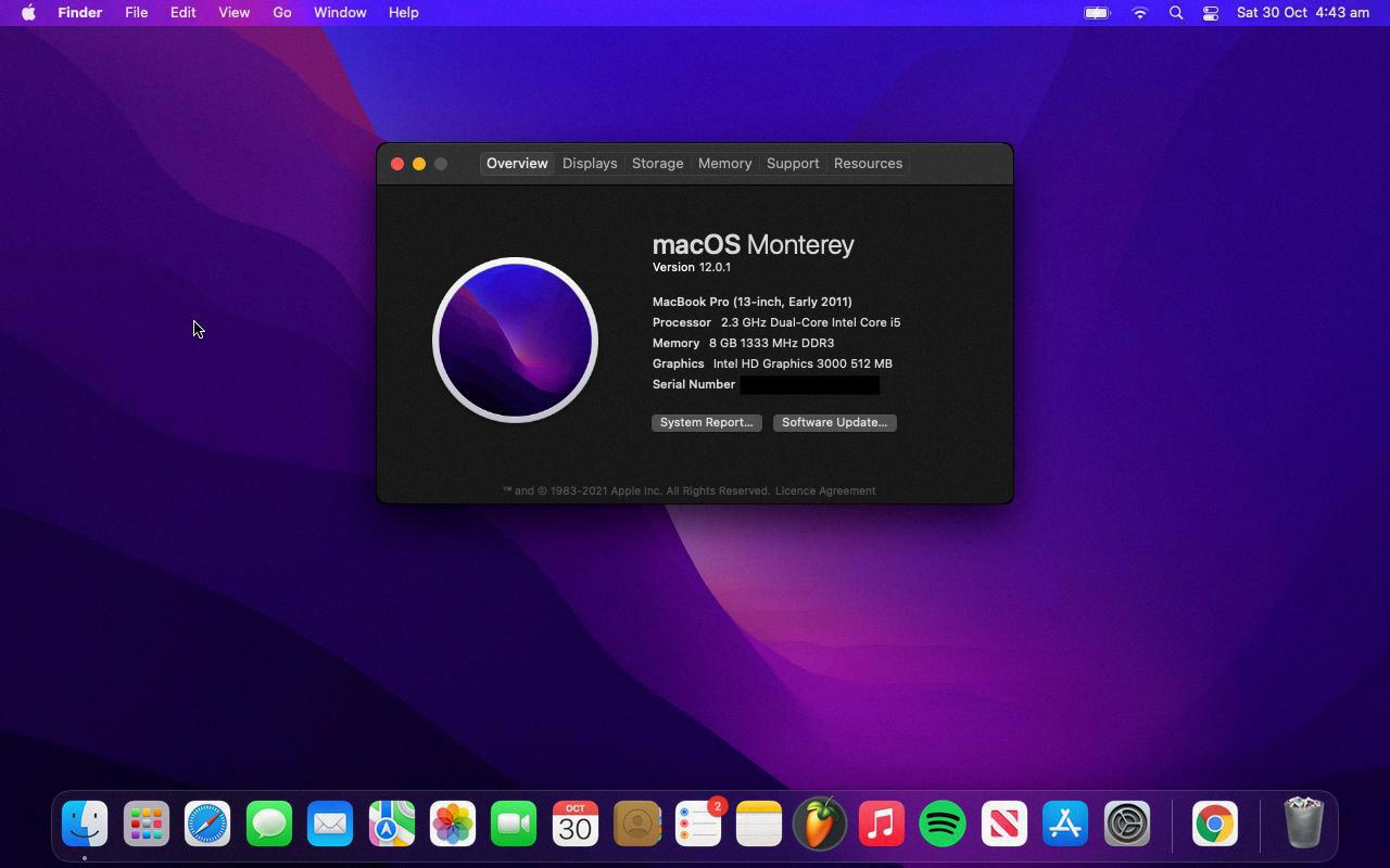 2011 macbook pro macos 2011 macbook pro macos