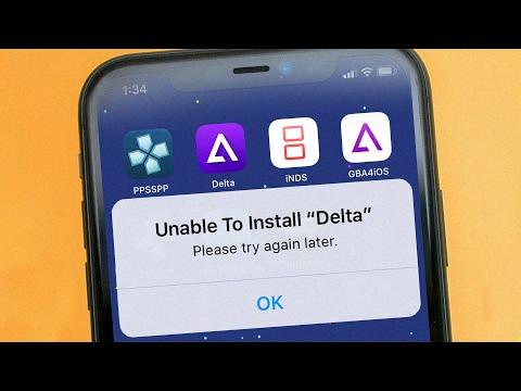 unable to install gba4ios unable to install gba4ios