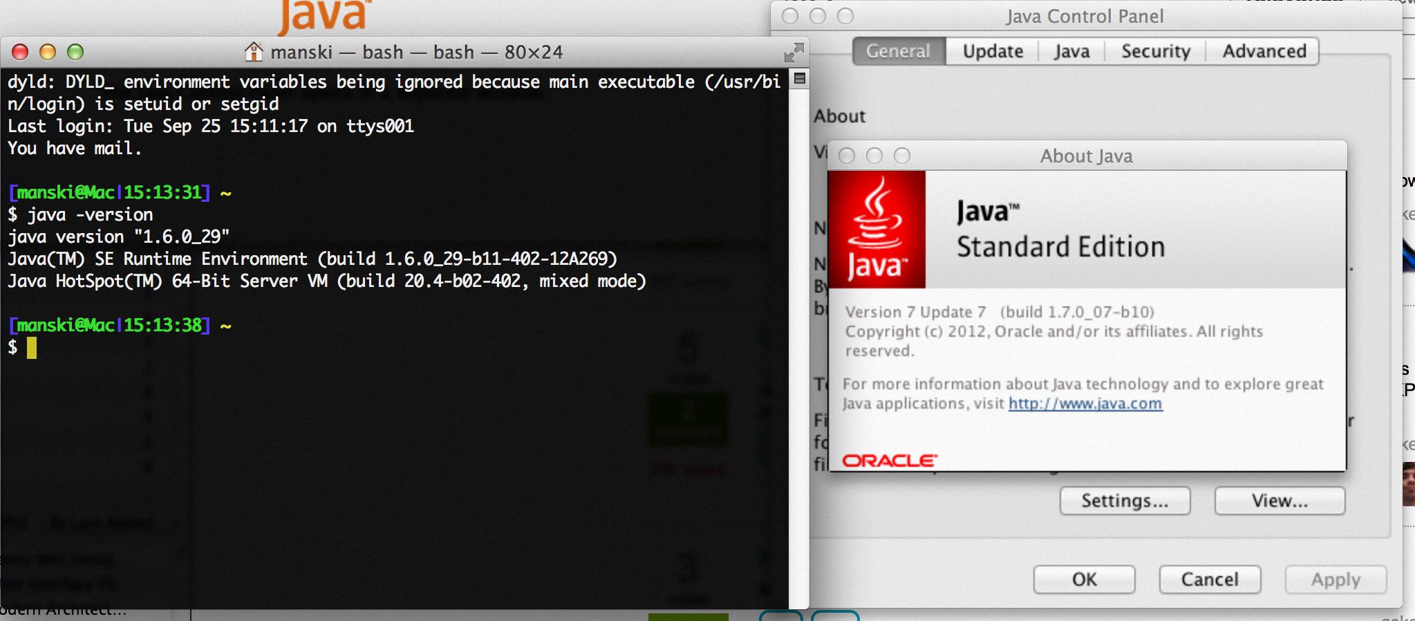 java version check mac java version check mac