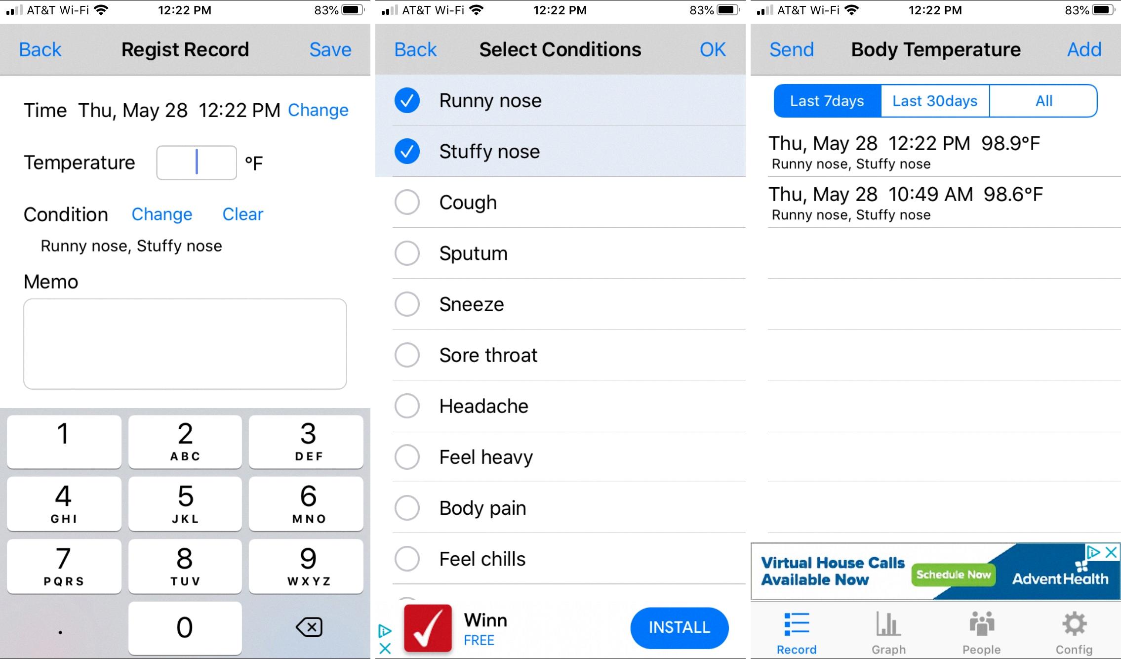 body temperature app body temperature app