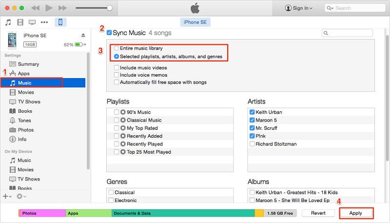 How to Transfer Music From iTunes to iPhone? 2 How to Transfer Music From iTunes to iPhone? 1