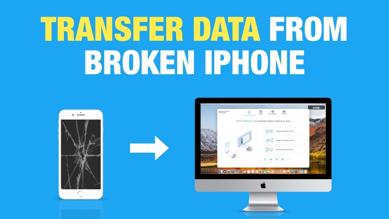 How to Connect Your Broken iPhone Screen with a Computer 2 How to Connect Your Broken iPhone Screen with a Computer 1