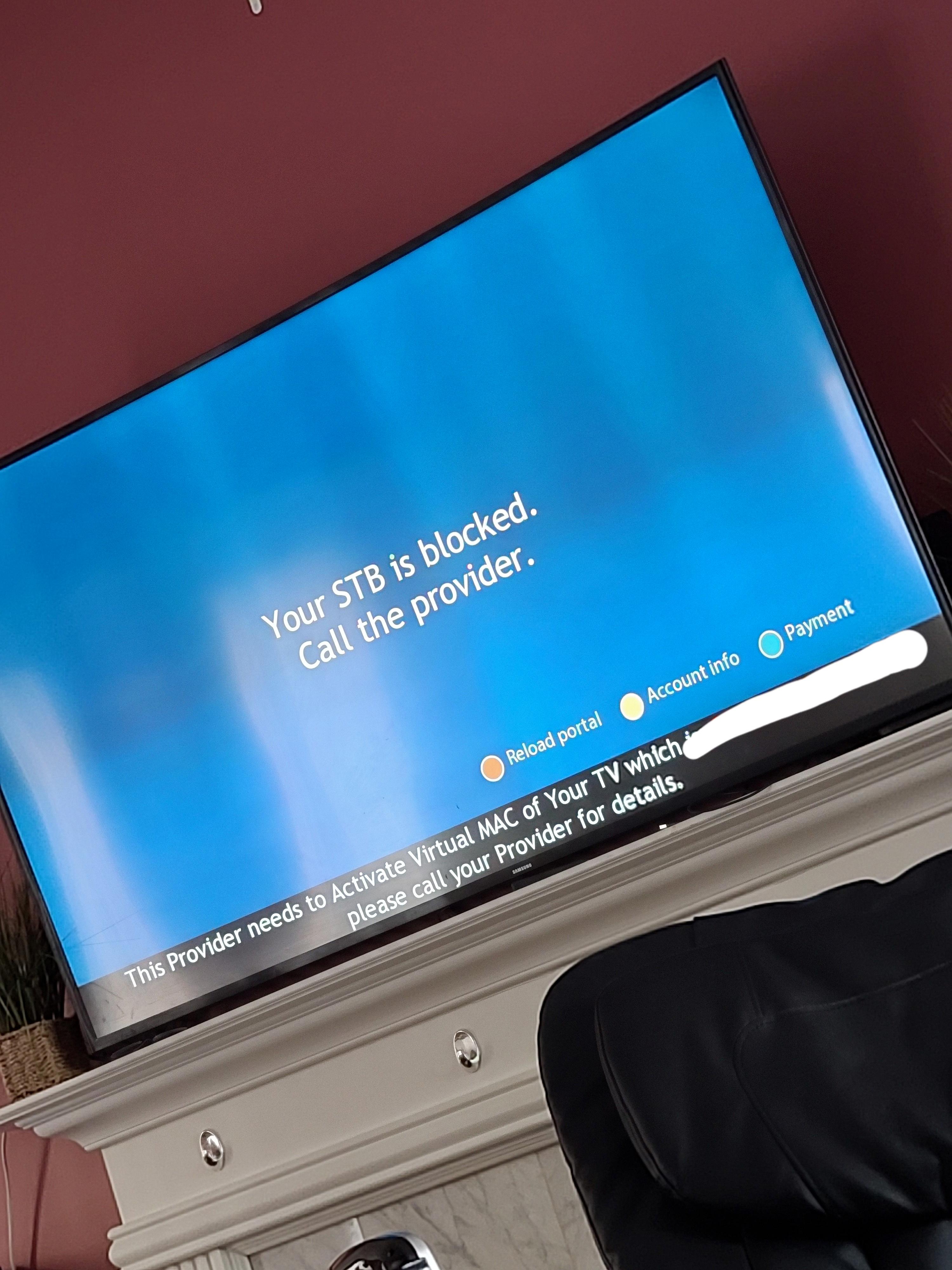 iptv being blocked iptv being blocked