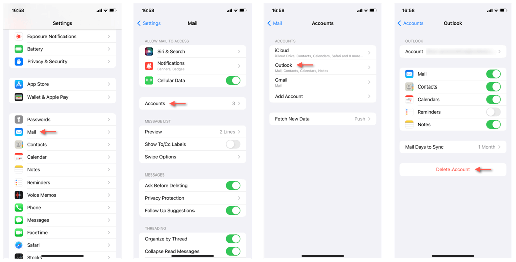 How to Change Your Email Password on iPhone 11 4 How to Change Your Email Password on iPhone 11 3