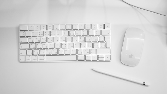 What Comes In The Box While Purchasing iMac 3 Apple Magic Keyboard, Mouse, and Pencil flat lay