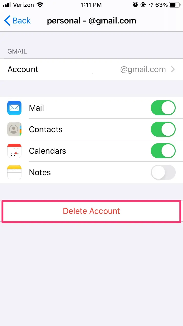 How to Change Your Email Password on iPhone 11 6 How to Change Your Email Password on iPhone 11 5
