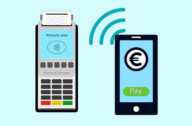 NFC Tag Detection in the Cash App 3 Smartphone making contactless payment to POS terminal via NFC