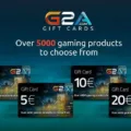 What are G2A Steam Gift Cards 1 g2acards