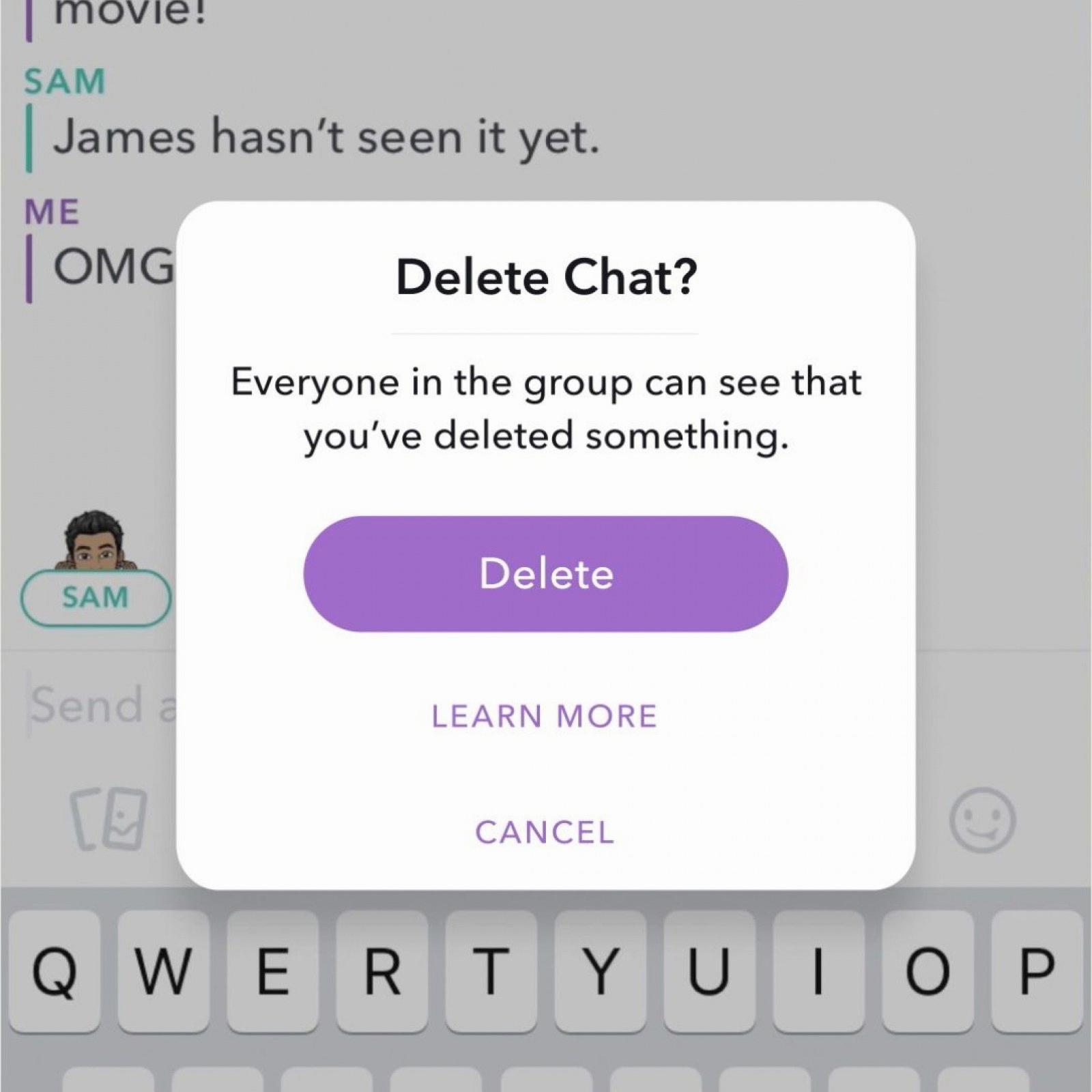 how to delete snap messages how to delete snap messages