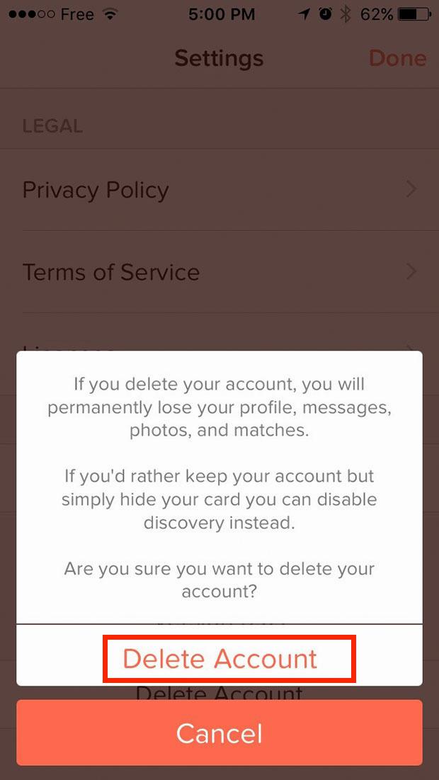 how to delete tinder account how to delete tinder account