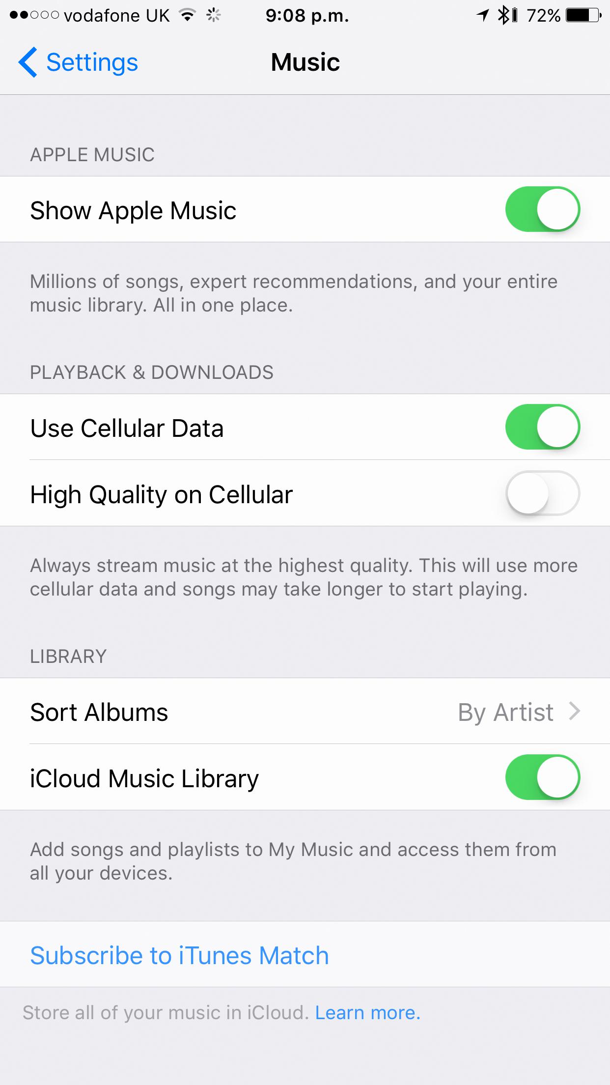 how to turn off icloud music library how to turn off icloud music library