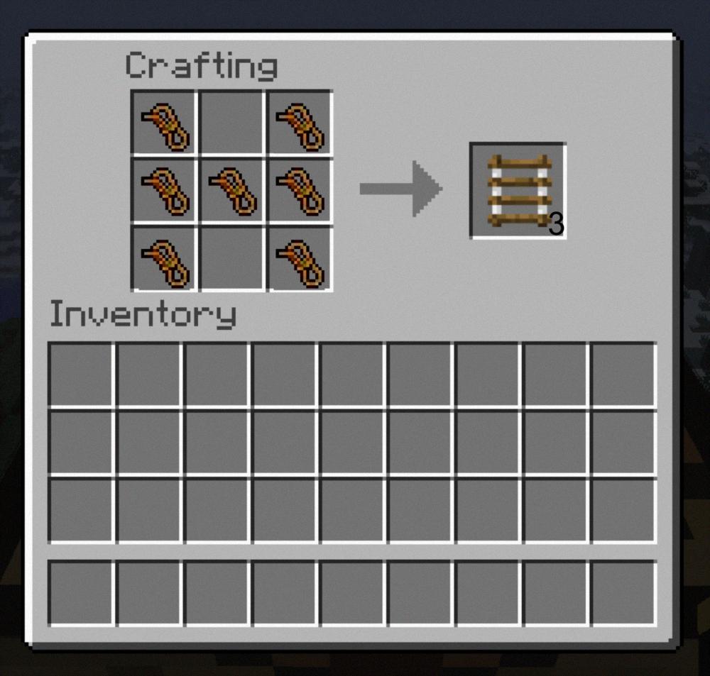how to make a ladder in minecraft how to make a ladder in minecraft