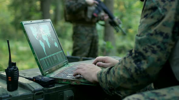 Military Email Login - 18 Questions And Answers 1 Military Operation in Action, Soldiers Using Military Grade Laptop ...