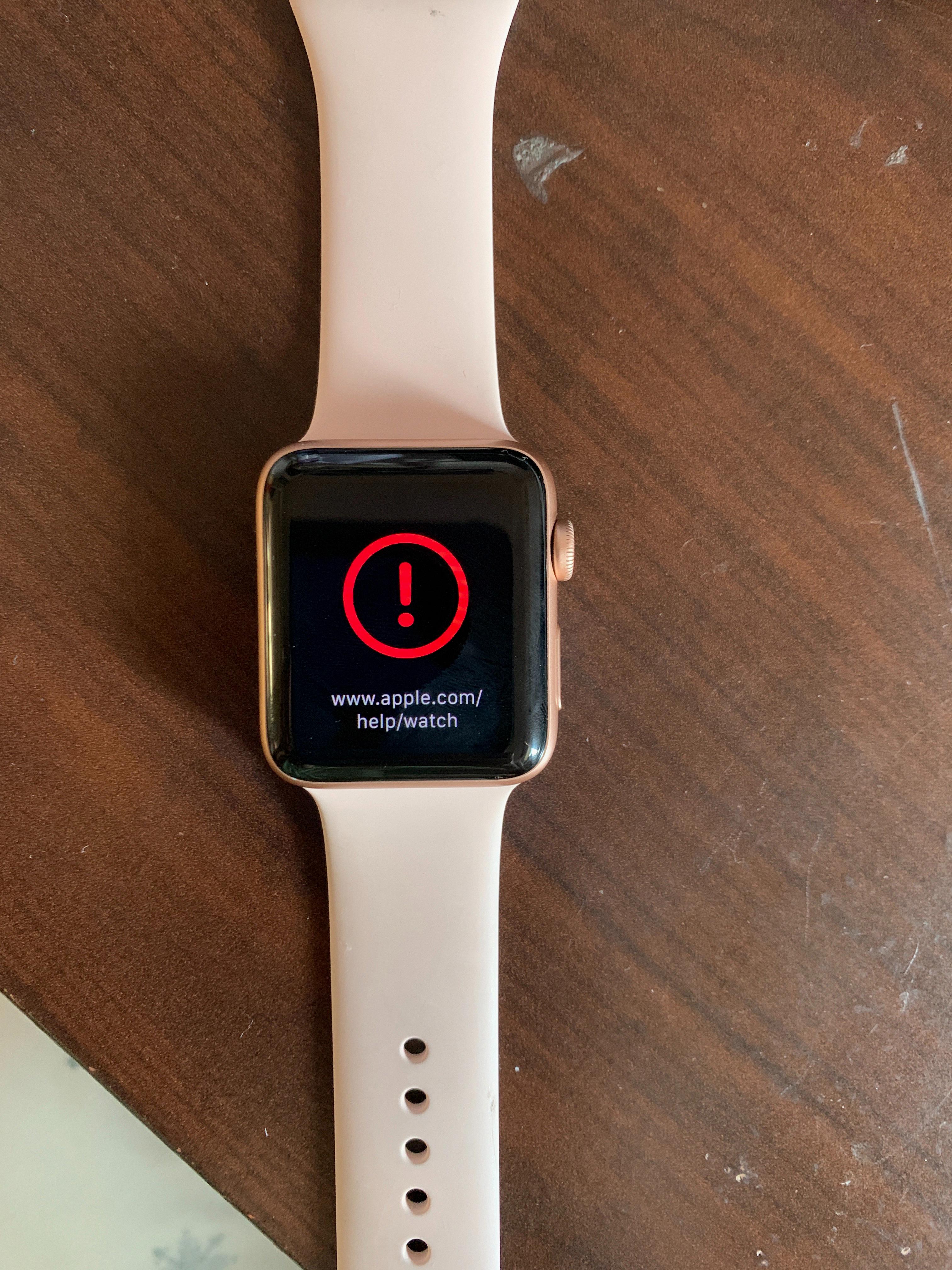 apple watch frozen apple watch frozen