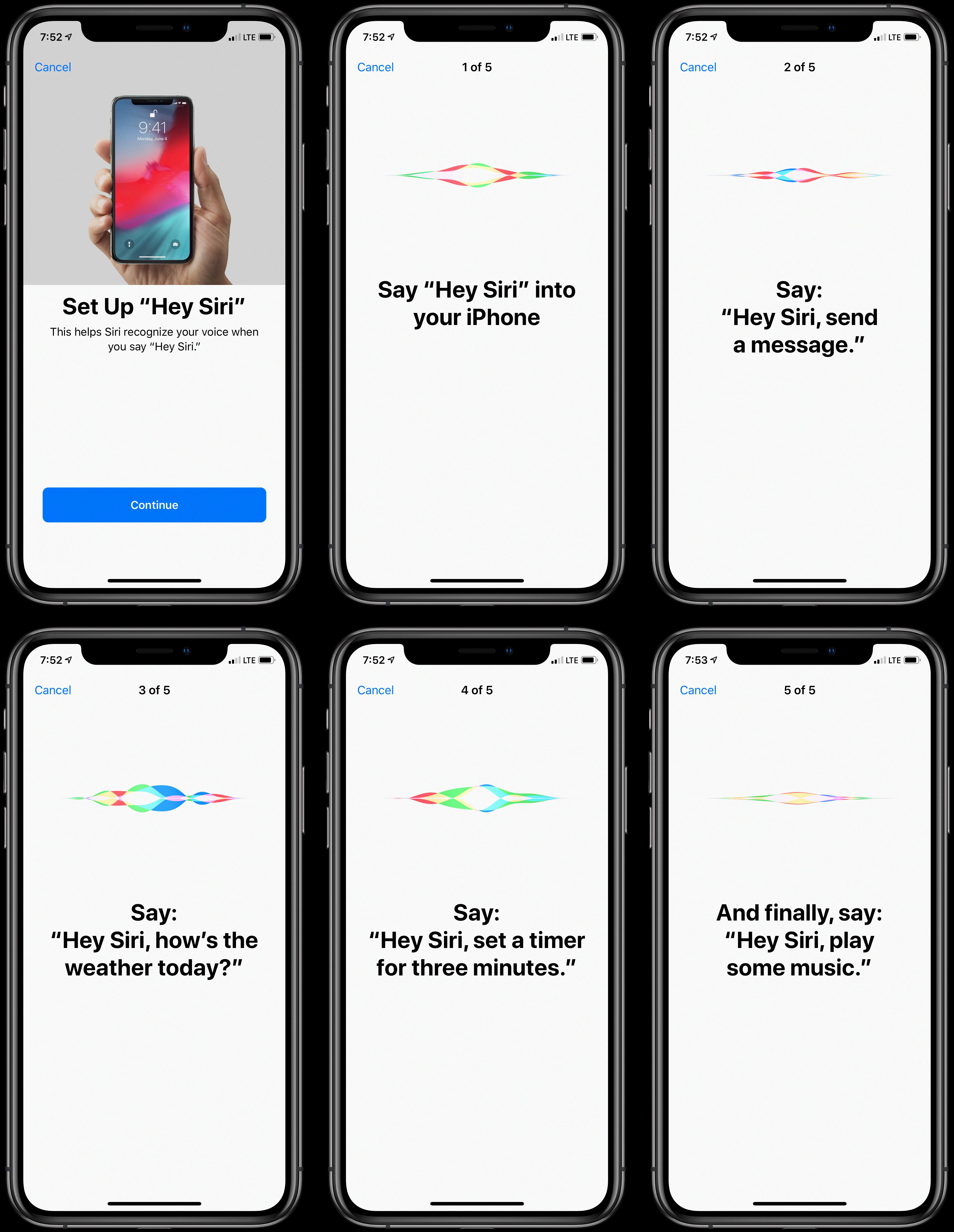 setup siri setup siri