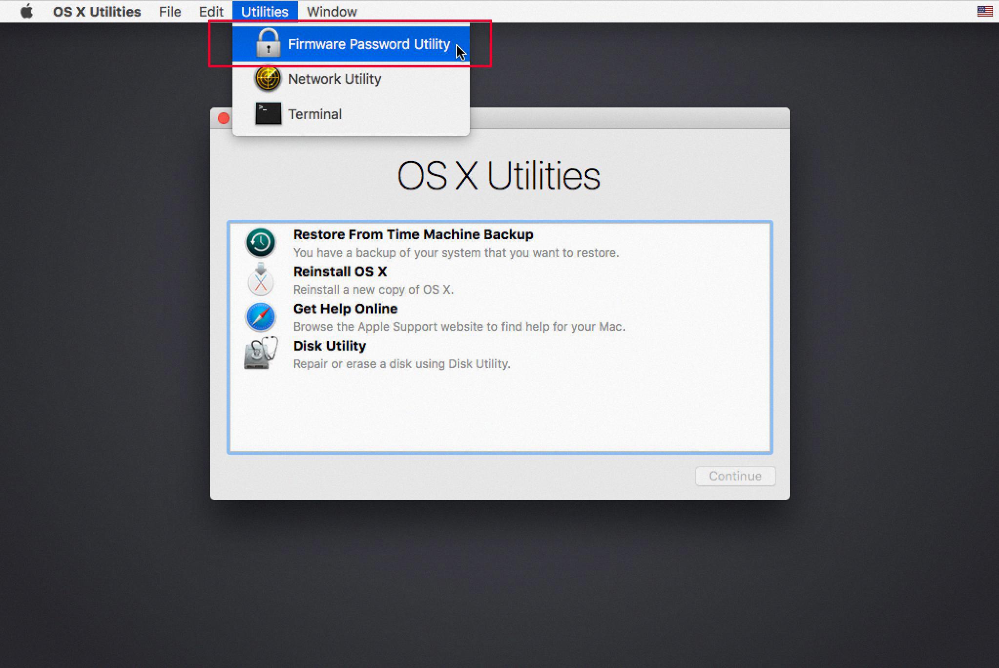 turn off firmware password mac turn off firmware password mac