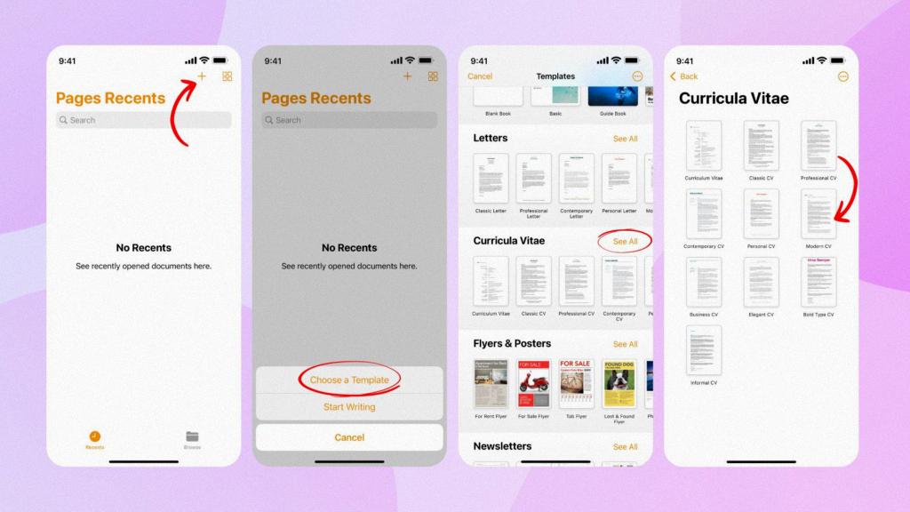 how to make a resume on iphone how to make a resume on iphone