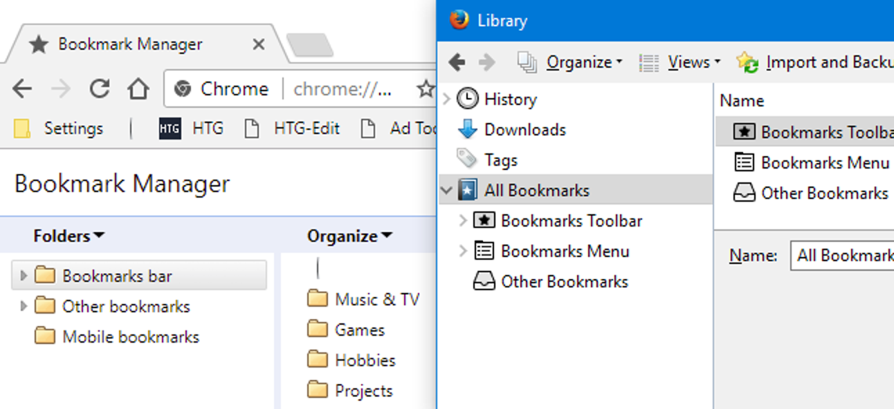 How to Use Bookmarks and History in Your Browser 2 How to Use Bookmarks and History in Your Browser 1