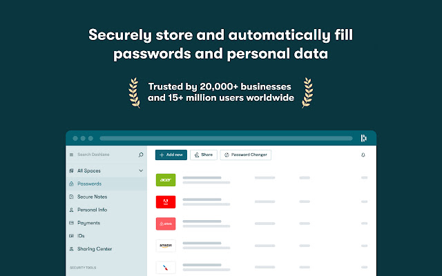 How Dashlane Extension Manage Passwords 2 How Dashlane Extension Manage Passwords 1