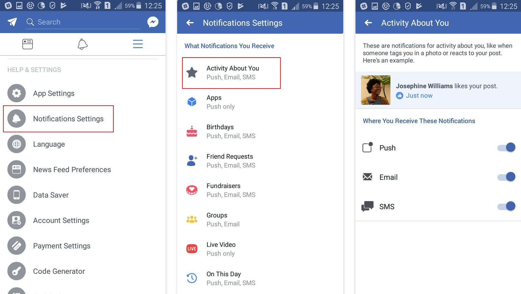 How to Easily View and Manage Your Facebook Notifications 2 How to Easily View and Manage Your Facebook Notifications 1