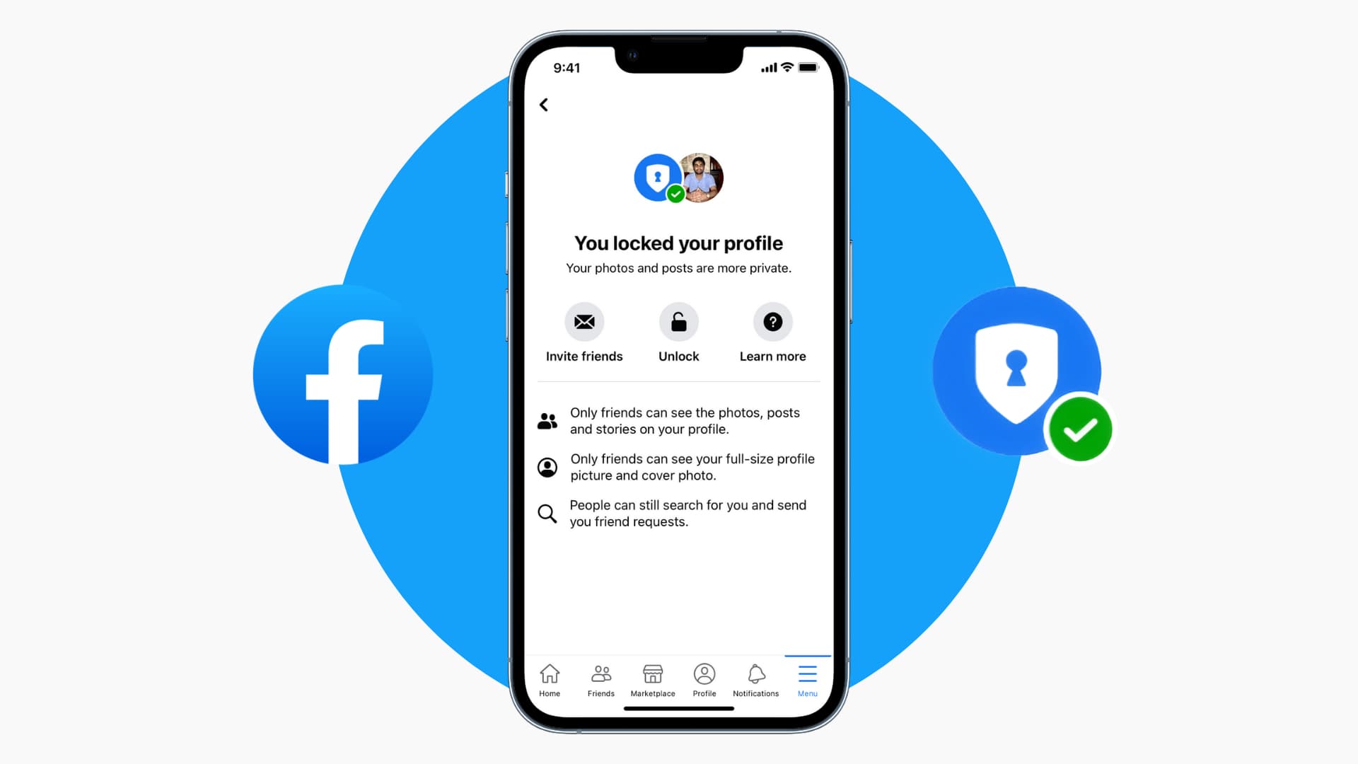 How To Lock Your Facebook Profile 2 How To Lock Your Facebook Profile 1