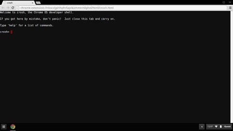 How To Open Crosh on Your Chrome 2 How To Open Crosh on Your Chrome 1