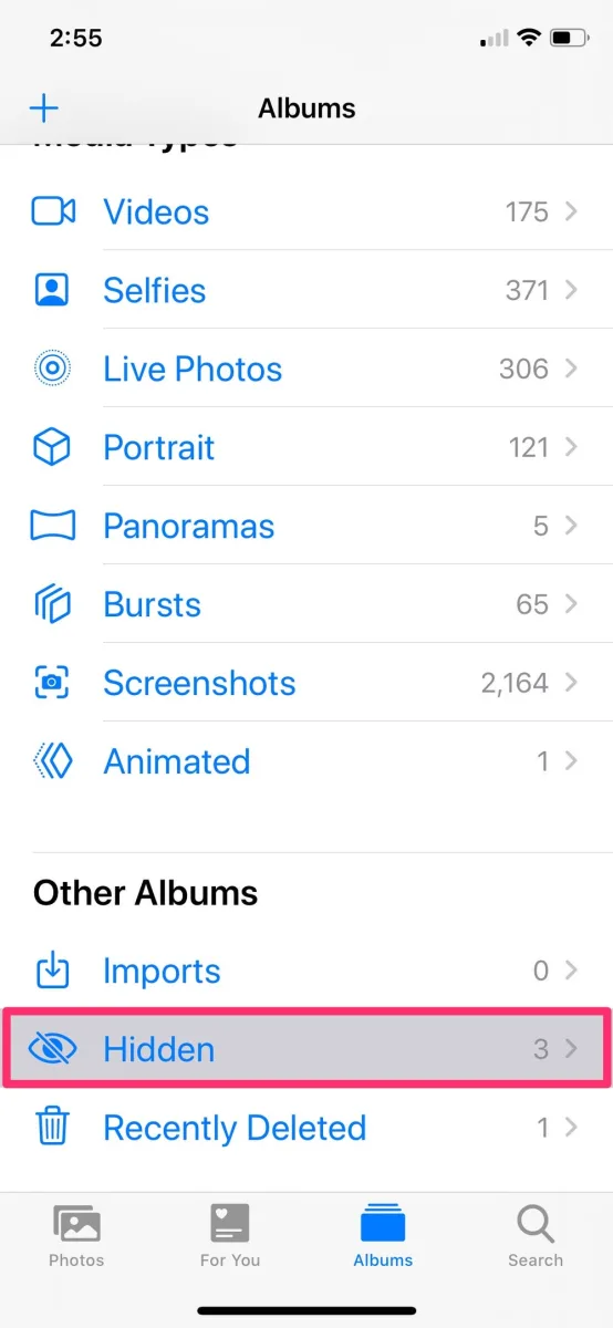 How to UnHide Photos on Your iPhone 2 How to UnHide Photos on Your iPhone 1