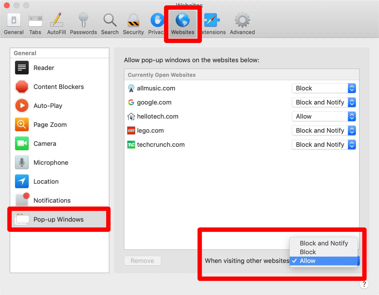 How to Unblock Pop-Ups on Safari 2 How to Unblock Pop-Ups on Safari 1