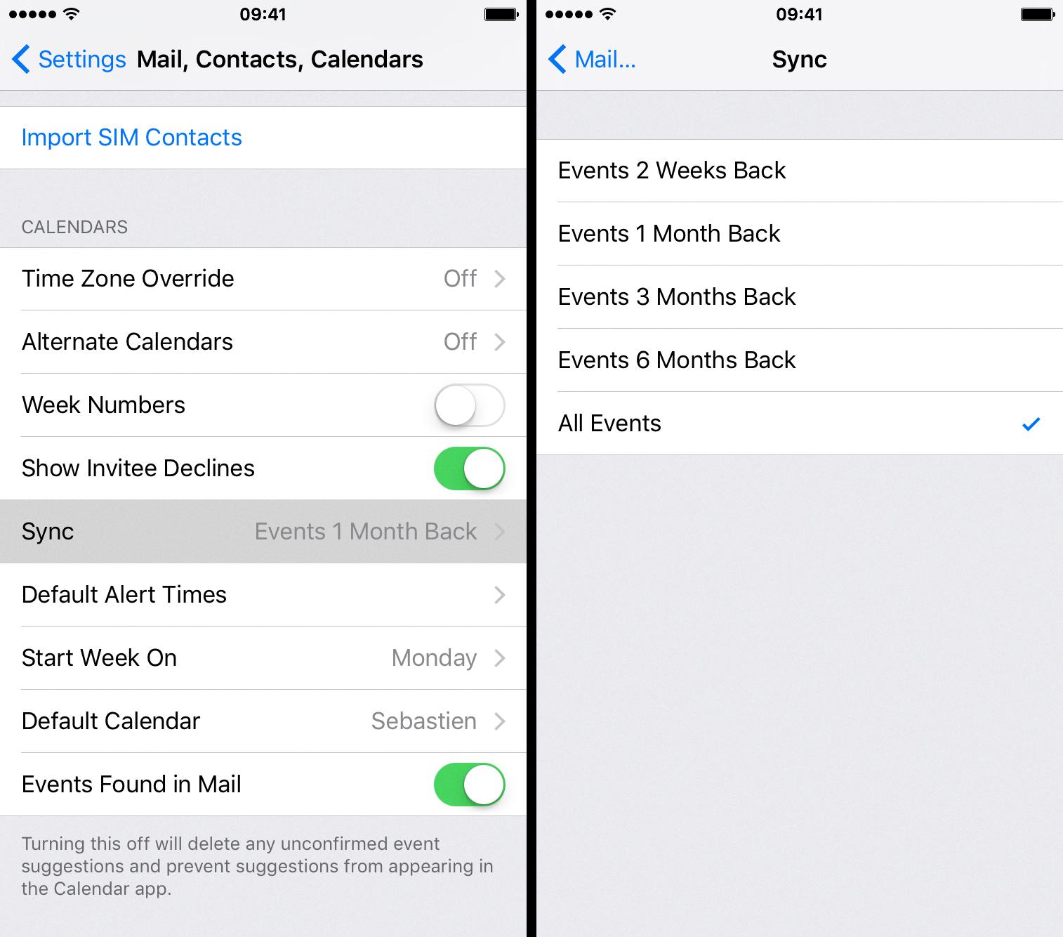 clearing calendar on iphone clearing calendar on iphone