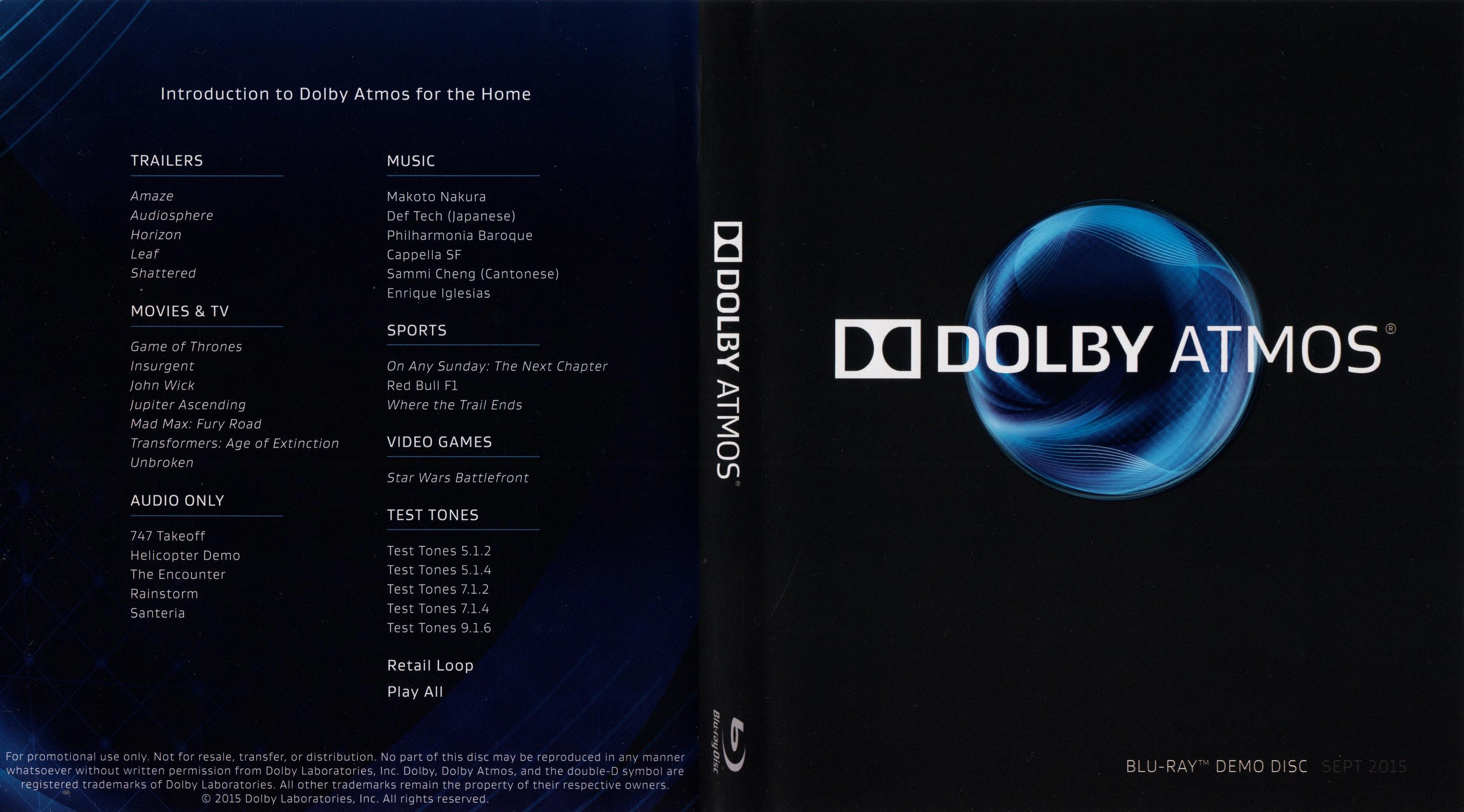 dolby atmos test dolby atmos test