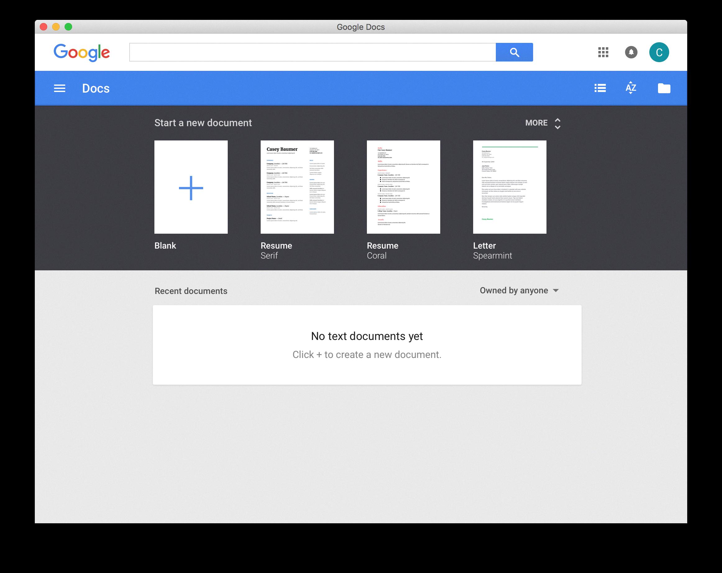 google docs for mac google docs for mac