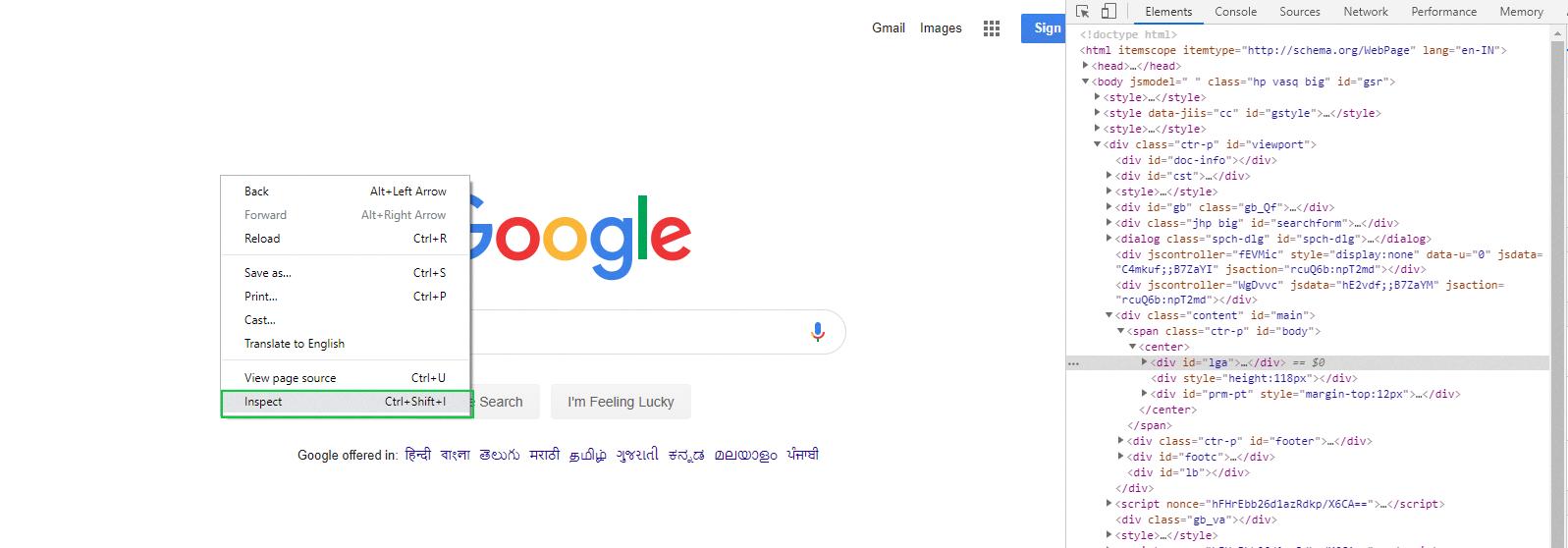 how to open inspect element how to open inspect element