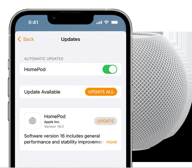 how to update homepod how to update homepod