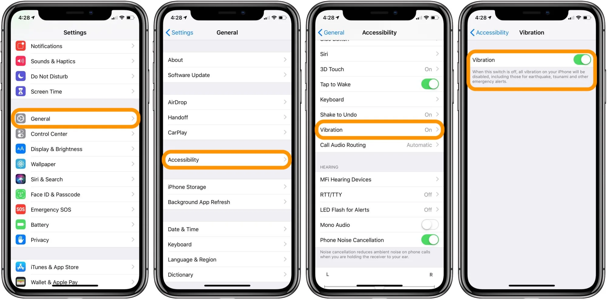 How to Change the Vibrate on iPhone 2 How to Change the Vibrate on iPhone 1