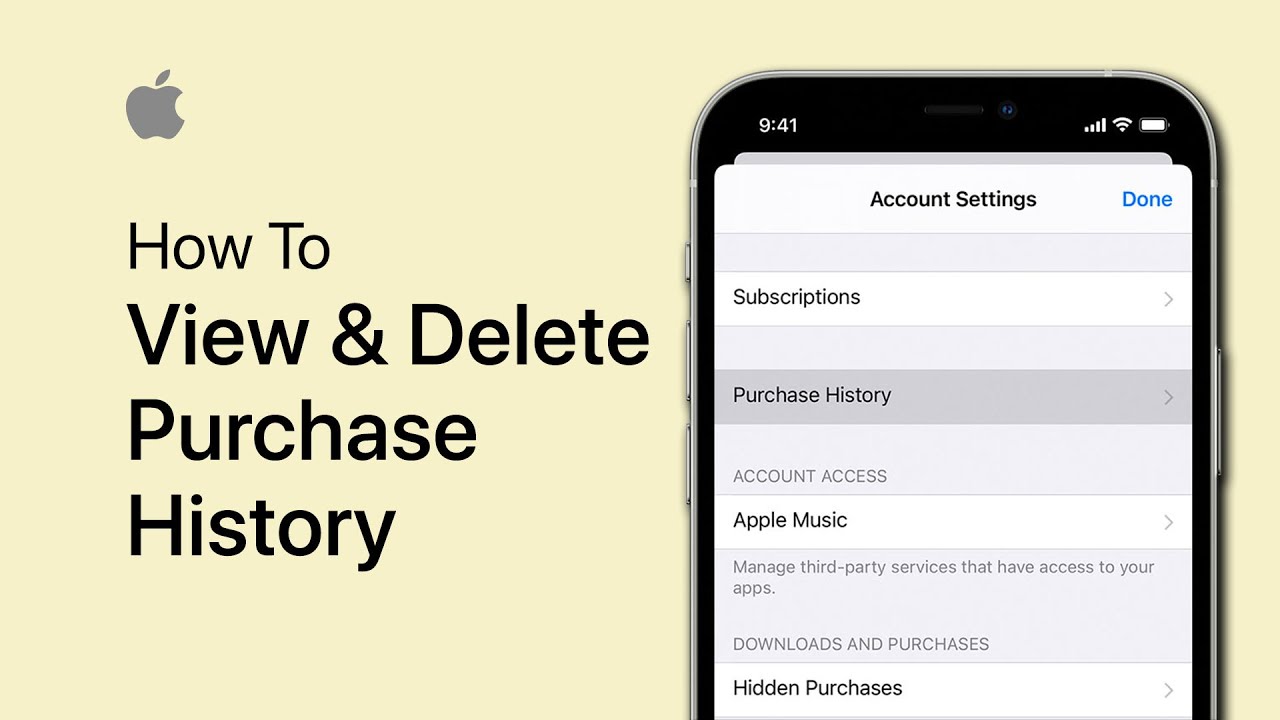 How to Erase Your iPhone Purchase History 2 How to Erase Your iPhone Purchase History 1