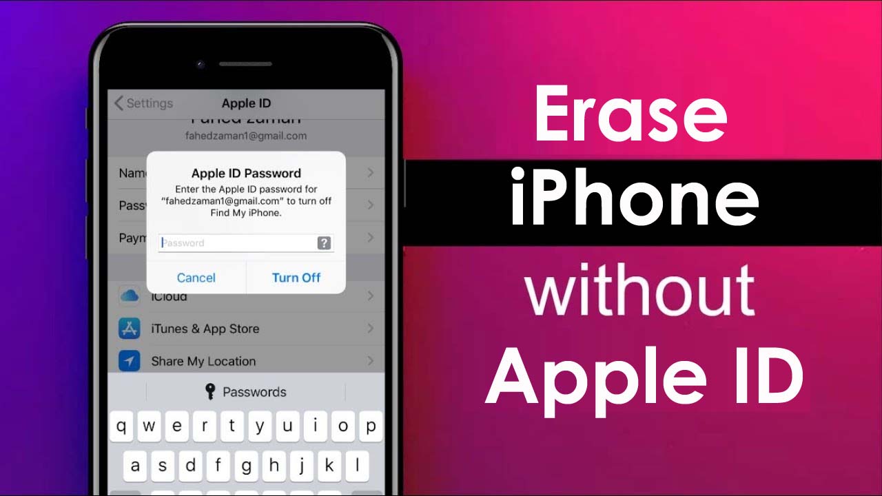How to Erase Data on Your iPhone Without an Apple ID 2 How to Erase Data on Your iPhone Without an Apple ID 1