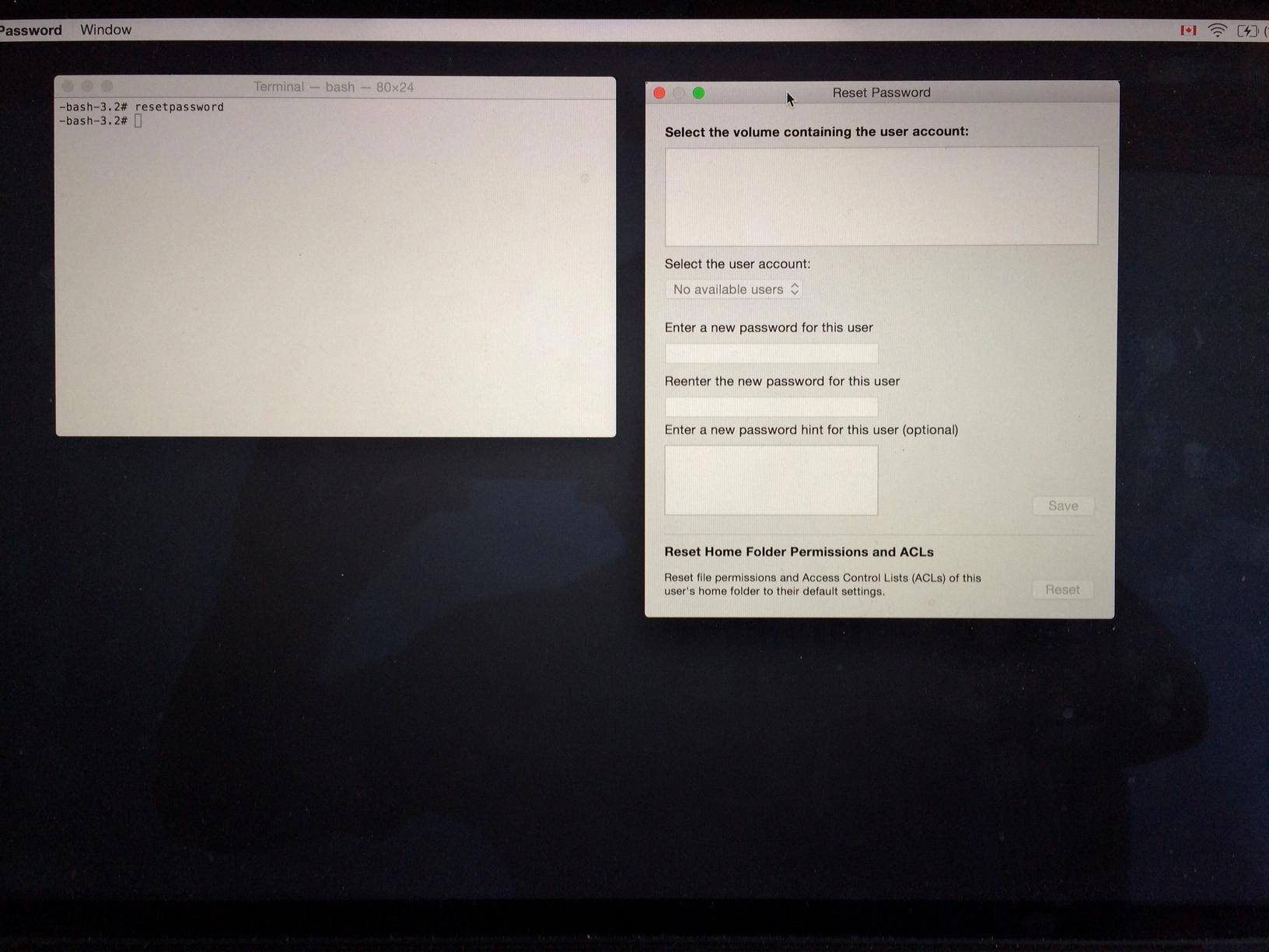 macbook password reset terminal macbook password reset terminal