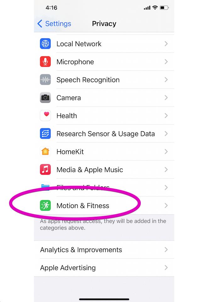 motion and fitness iphone motion and fitness iphone