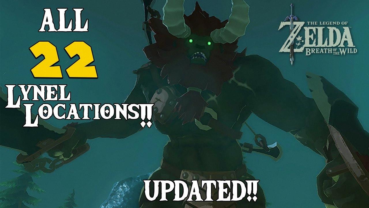 red lynel locations red lynel locations