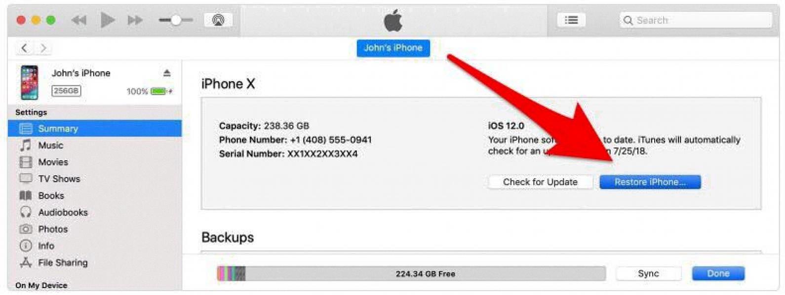 reset iphone itunes reset iphone itunes