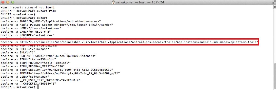 set environment variable mac set environment variable mac