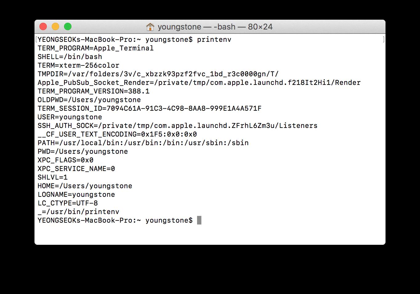 set environment variable mac set environment variable mac