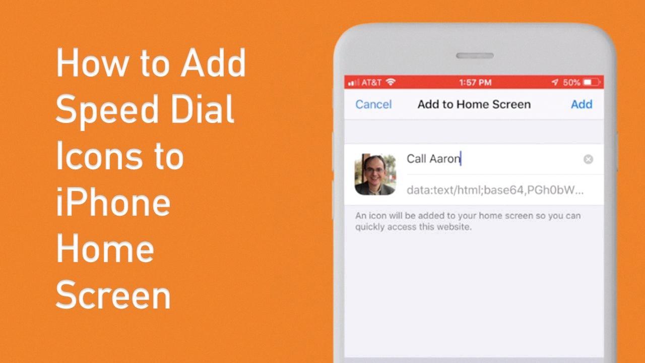 speed dial on iphone speed dial on iphone