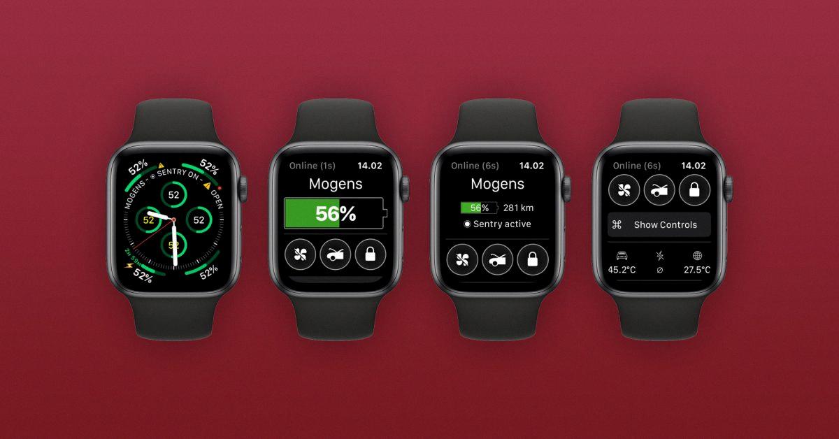 tesla apple watch tesla apple watch